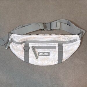 Gymshark Adapt Animal Sling Bag Waist Belt Pouch Travel Fanny Pack Unisex White